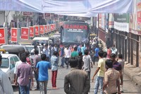 Bandipotu Danda Yathra at Rajahmundry